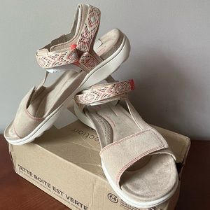 New Clarks Ultimate Support Sandals Sz 9 W